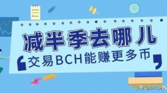 比特币现金（BCH）减半将至，你准备好了吗？