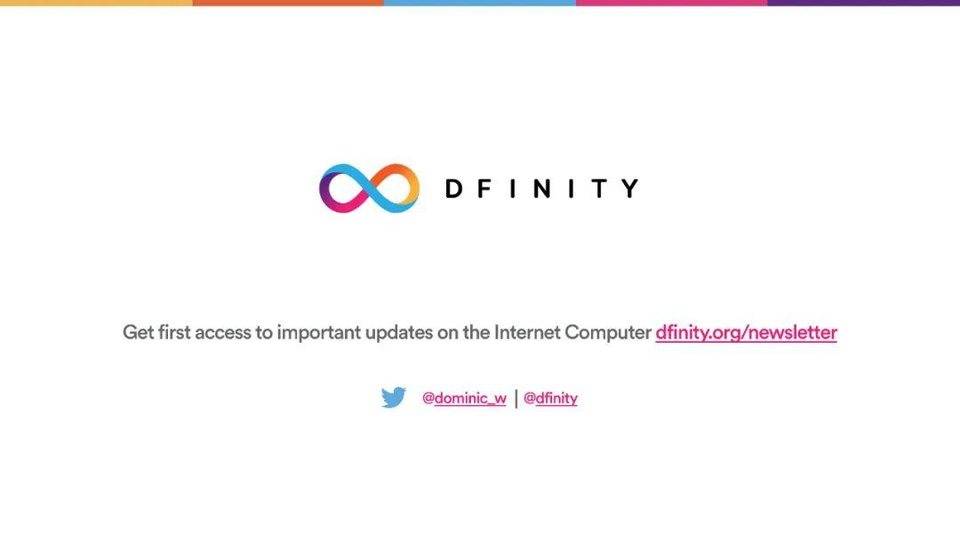 Dominic Williams 详述互联网计算机本质特征与 DFINITY 规划