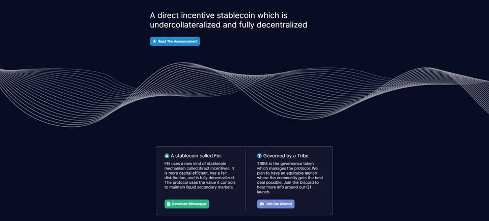 追求石头货币一般稳定、简单且普适，Fei Protocol 能否在稳定币赛道掀起波澜？