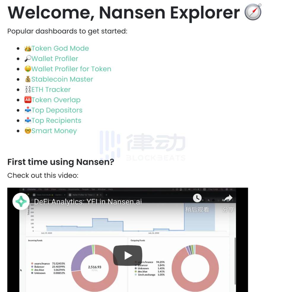 解析「巨鲸追踪器」Nansen：汇总 40% 以太坊活跃地址