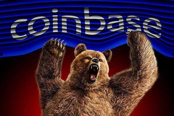 Coinbase 股价持续下跌，加密货币的泡沫开始破裂？