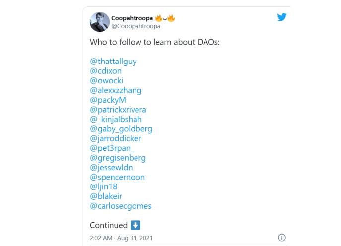 加密世界的下个夏季属于谁?也许是 DAO